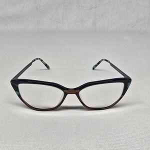 Ogi Hey‎ Guys Womens Eyeglasses 52[]15 145 Turquoise Navy Japan